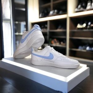 Nike WMNS COURT VISION LOW 'WHITE ROYAL TINT'